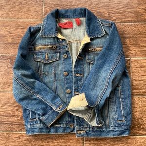 Jean coat for boys